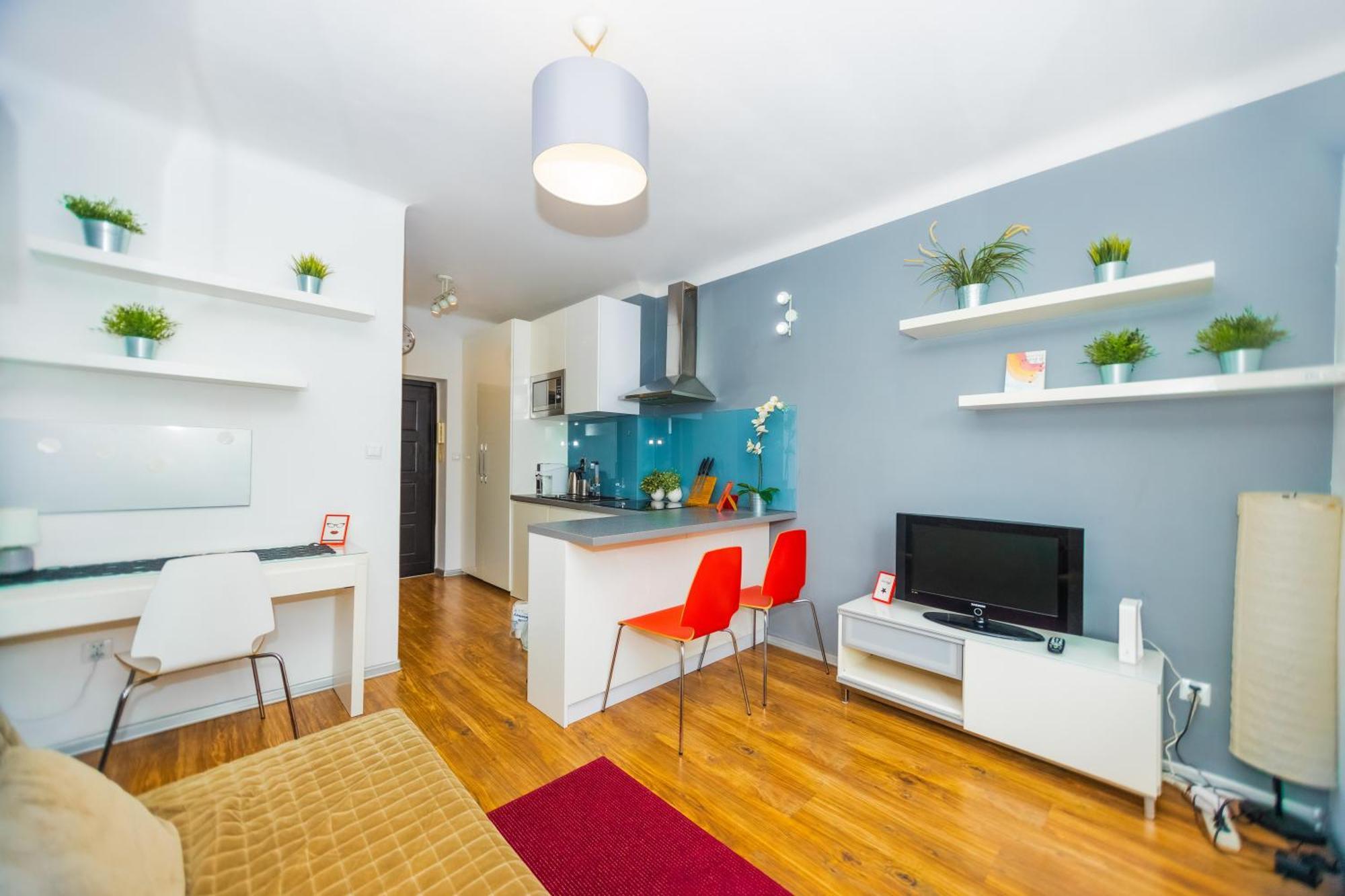 Cozy Studio Next To The Metro And City Center วอร์ซอ ภายนอก รูปภาพ